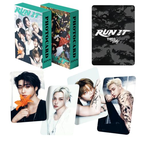 55PCS K-Pop Album Photocard Set - Non-Repeating Photo Cards Gift