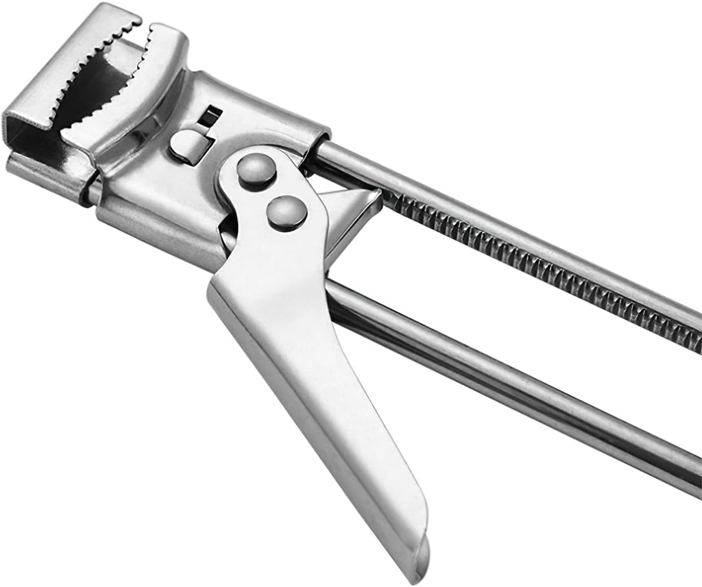 Skiennix Jar Opener - Adjustable Stainless Steel Lid Gripper for Weak Hands | Non-Slip Design for Seniors