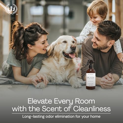 Active Odor Eliminator Spray - Fresh Linen Fabric & Air Freshener, 4 oz