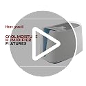 Cool Moisture Humidifier for Bedroom - 1.1 Gallon Quiet Room Humidifier with UV Technology and Easy-Fill Tank, Black