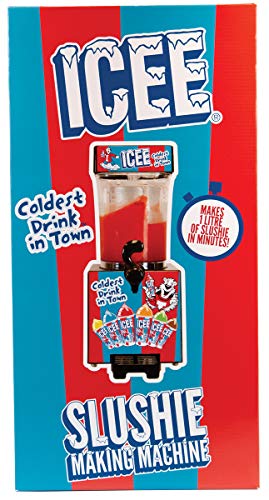 iscream ICEE Slushie Maker - Countertop Frozen Drink Machine, 1 Quart Capacity
