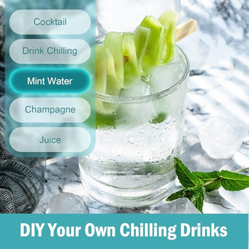 Silicone Ice Cube Trays with Lids, 3-Pack Stackable Easy Release Molds