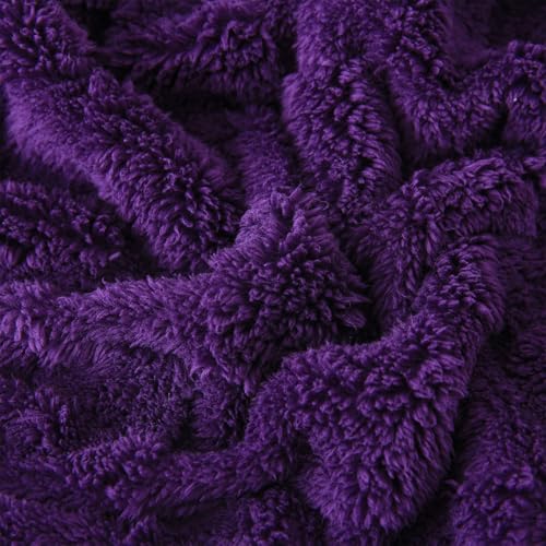 Super Soft Plush Microfiber Fleece Throw Blanket for Couch & Bed