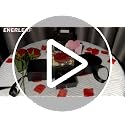 Enerleaf Red Preserved Rose with I Love You Necklace – Eternal Rose Gift for Mom, Wife, Girlfriend