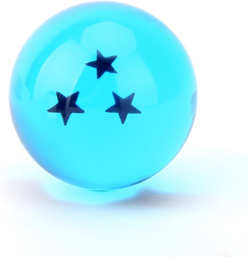 Viru Crystal Glass Ball Stars - Anime Collectibles Gift Box Set of 7 Pieces | 43mm (1.7 in) Diameter