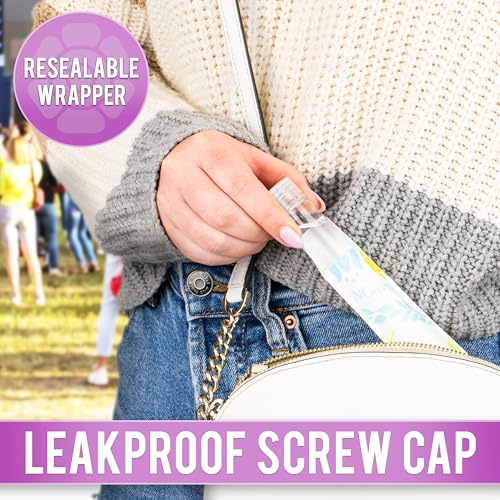 Tampon Flasks Set - 12 Pack Hidden Alcohol Containers for Travel & Events