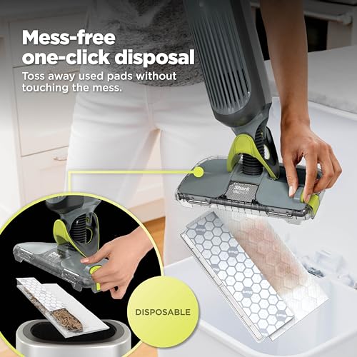 Shark VACMOP Cordless Vacuum and Spray Hard Floor Cleaner VM252