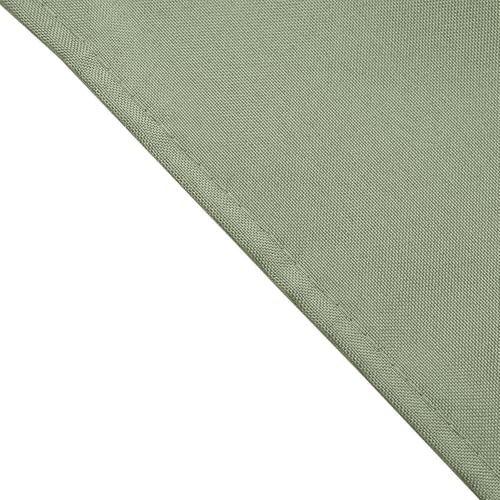 17x17 Inch Polyester Cloth Dinner Napkins - Dusty Sage Green, Set of 100