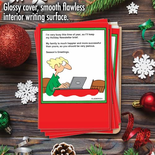More Successful Christmas Funny Greeting Cards Boxed Set of 12 - Holiday Humor