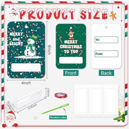 Merry Christmas 8 Pack Money Cards - Cash Holder Gifts for Kids & Friends (SuperShunhu)