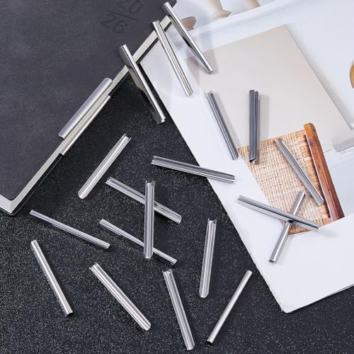 30pcs Metal Book Corner Protectors, Stainless Steel Edge Covers for Albums