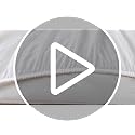 100% Wool Mattress Pad Queen - 500 GSM, Natural Cotton Cover