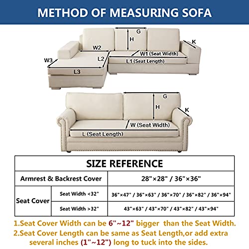 Anti-Slip Velvet Armrest Covers for Sofa & Loveseat - Dark Gray