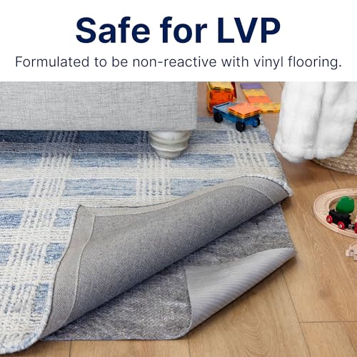 8' x 10' Non-Slip Felt and EVA Rug Pad for Luxury Vinyl Plank Flooring