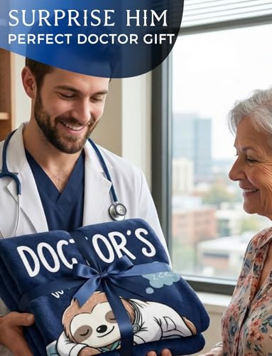 Huglanket Doctor Gifts Flannel Throw Blanket 60x80 Inches - Official Nap Edition
