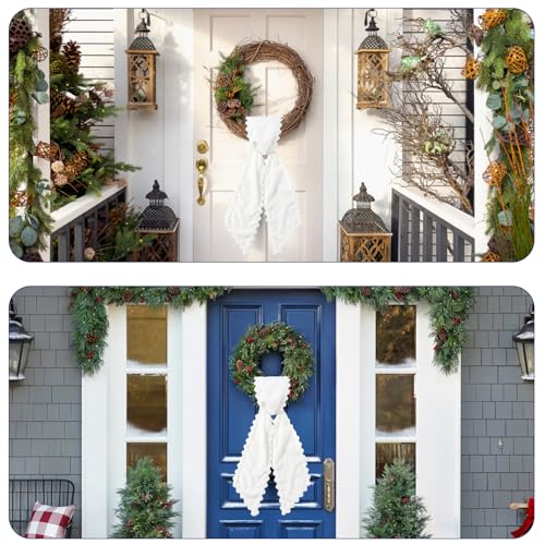 Blank Wreath Sash with Ric Rac Trim for Monogram Embroidery