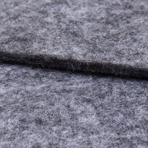 8x10 Ft Thick Felt Rug Pad for Hardwood Floors - Cushioned Carpet Underlay