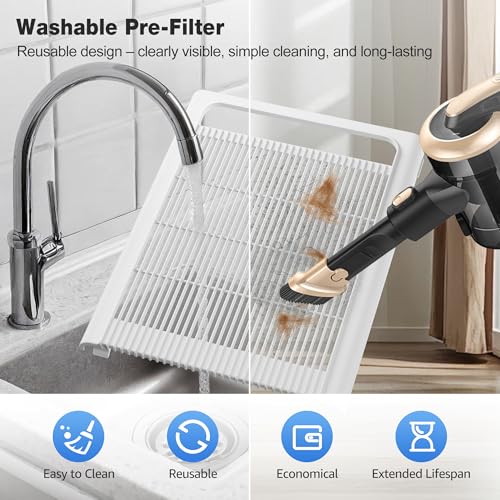 KNKA Air Purifier for Home Bedroom Large Room HEPA Air Cleaner APH4000