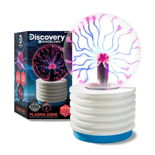 Interactive Plasma Globe Lamp - Touch & Sound Sensitive Science Decor