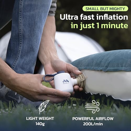 Cordless Rechargeable Air Pump for Air Mattresses & Floats