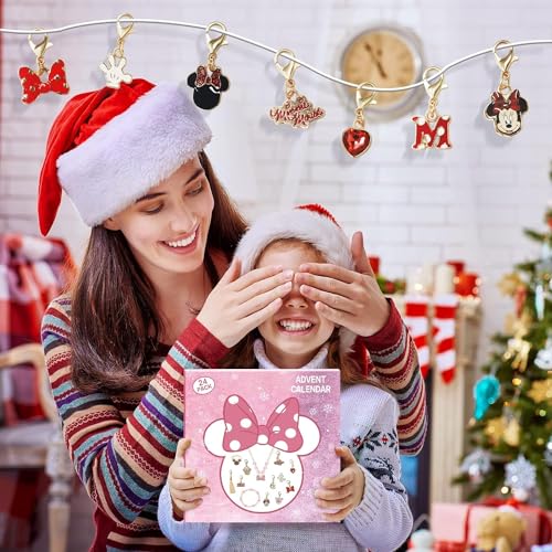 Kids DIY Jewelry Christmas Advent Calendar - 24 Day Holiday Countdown Set