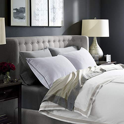 JOLLYVOGUE Standard Bed Pillows Set of 2 - Firm Down Alternative