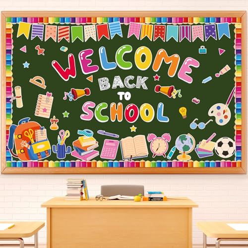 85-Piece Welcome Back to School Bulletin Board Decoration Set