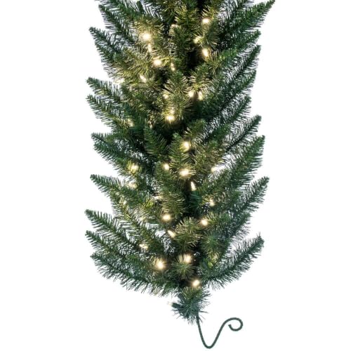 Vickerman 9 ft Camdon Fir Prelit Garland with 200 Warm White LEDs