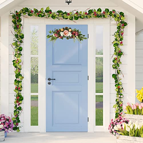 30-Inch Artificial Rose and Hydrangea Flower Swag for Wedding Arch Decor