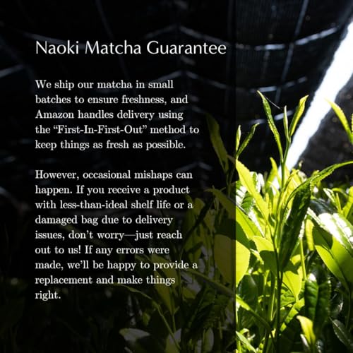 Naoki Matcha Superior Blend Ceremonial Grade First Harvest Matcha Green Tea Powder 40g