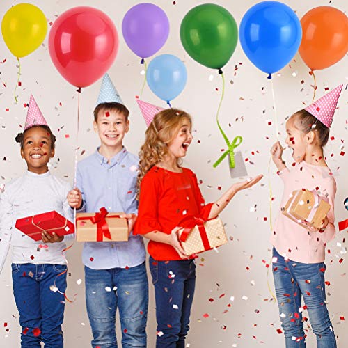 Tamodan 120 Pcs 12 Inch Assorted Color Latex Balloons for Party Decor