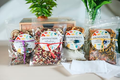 Simmering Potpourri Kit - 4 Pack Natural Stove Top Scent Blends