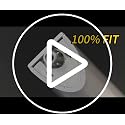 12-1/8 Inch Microwave Door Handle Replacement for DE94-02409C