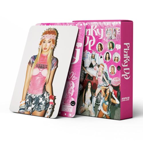 55-Piece Lomo Photocard Set - HD Decorative Collectible Cards