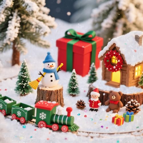 Artificial Fake Snow for Christmas Crafts & Holiday Decor (100g)
