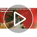 Universal Christmas Tree Topper Holder - Adjustable Twist-On Support