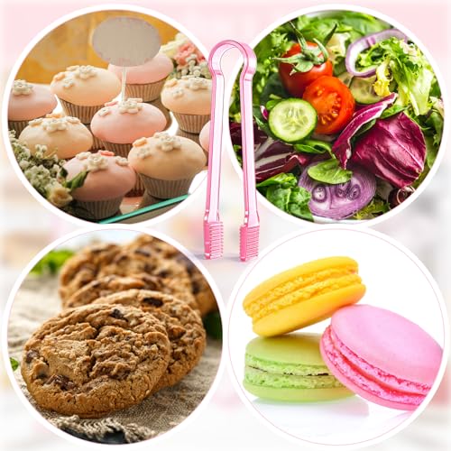 FoldTier 20-Piece Plastic Ice Tongs & Scoops Set for Food & Beverage Serving