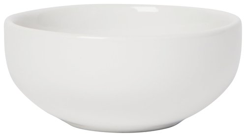 Now Designs White Ceramic Pinch Bowl Set, Soy Sauce Dish, Set of 6, 2 oz