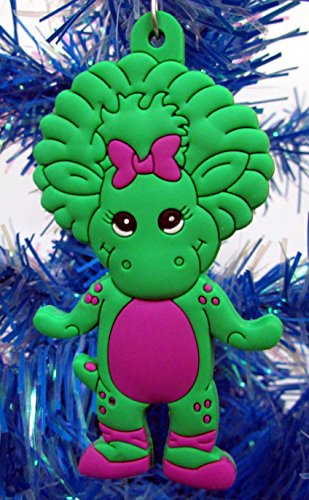 Coovo Barney Holiday Ornament Set - Unique Shatterproof Plastic Christmas Ornaments
