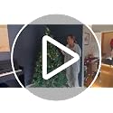 6ft Pre-Lit Artificial Christmas Tree with 250 Warm LED Lights & 1,000 Tips