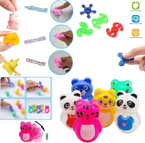 117-Piece Party Favor Toy Set for Kids, Classroom Prizes & Goodie Bags