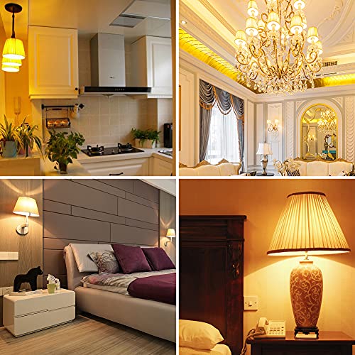 G9 Halogen Light Bulb 120V 25W for Microwave Oven - 4 Pack