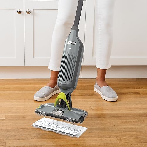 Shark VACMOP Cordless Vacuum and Spray Hard Floor Cleaner VM252
