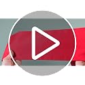 Red Wreath Sash for Front Door 2-Pack Polyester DIY Monogram Sash