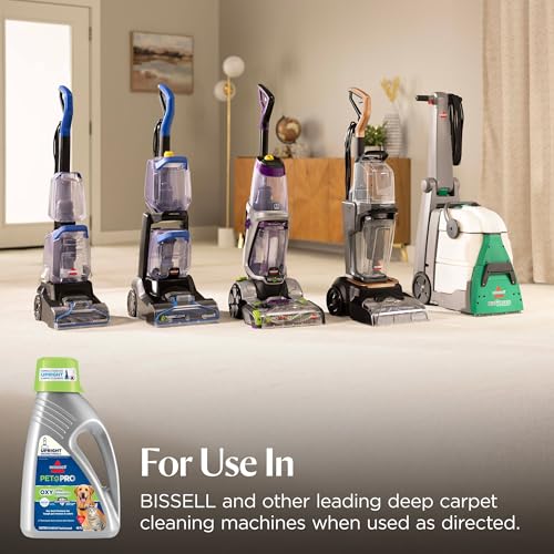 Bissell Pet Pro Oxy Urine Eliminator Carpet Cleaning Solution 48 oz