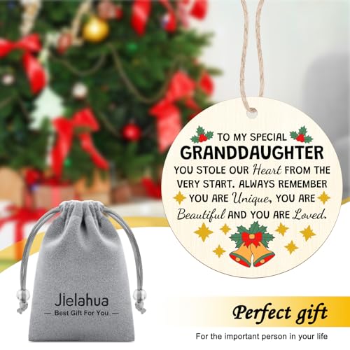 Personalized Granddaughter Christmas Ornament - Inspirational Gift from Grandma & Granddad