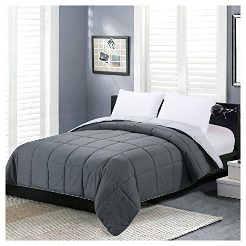 Homelike Moment Queen All-Season Reversible Down Alternative Comforter