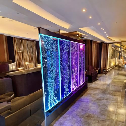 72-Inch x 80-Inch LED Bubble Wall Fountain with Remote Control