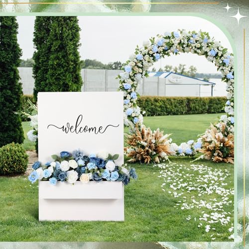 Artificial Wedding Flower Swag for Welcome Signs and Centerpieces