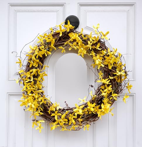 Heavy Duty Magnetic Wreath Hanger for Metal Doors - Holds Up to 10 lbs
